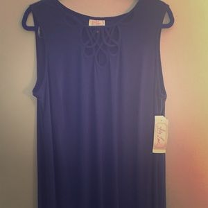 FUN KNEE LENGTH SLEEVELESS DRESS